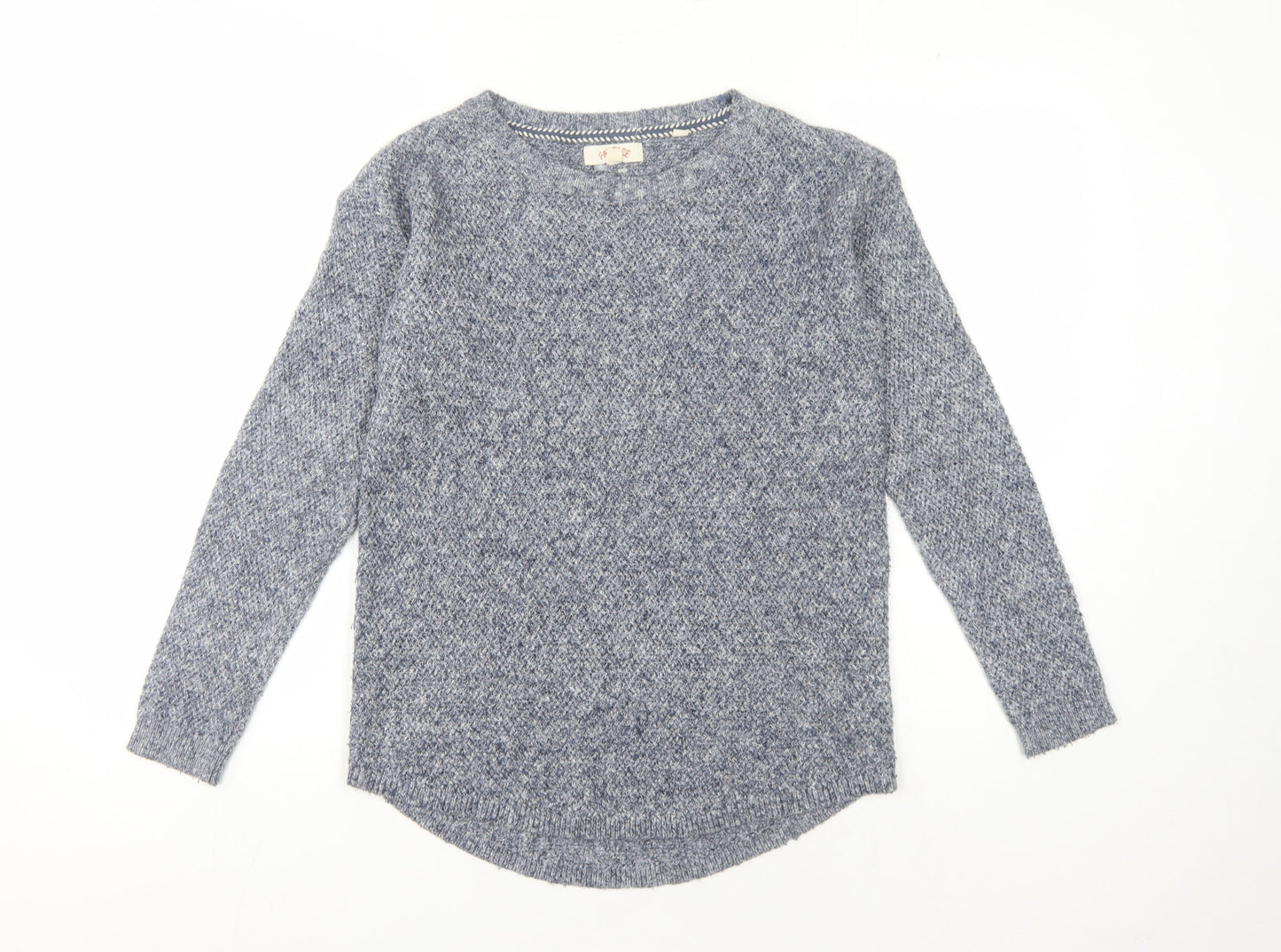 Fat Face Women's Blue Knit Pullover Jumper UK 6