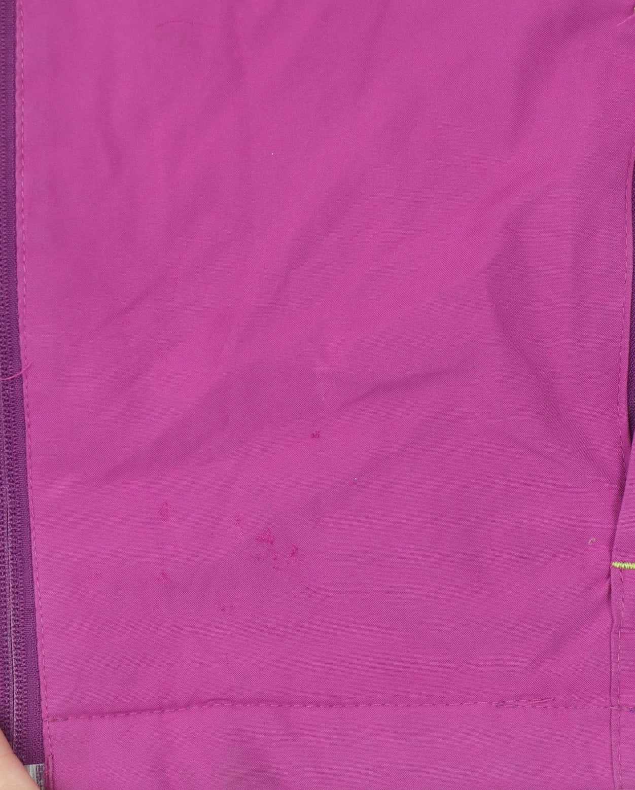Additional view of Regatta girls’ purple ski jacket, size 12, hooded winter