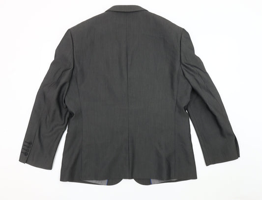 Jones Men's Grey Blazer, 42 S, Formal Jacket