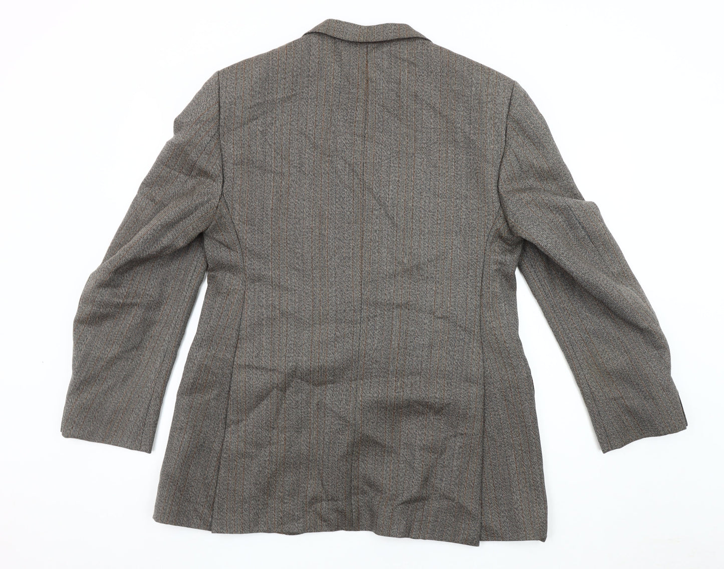 Dunn & Co. Men's Grey Tweed Blazer Jacket 42R