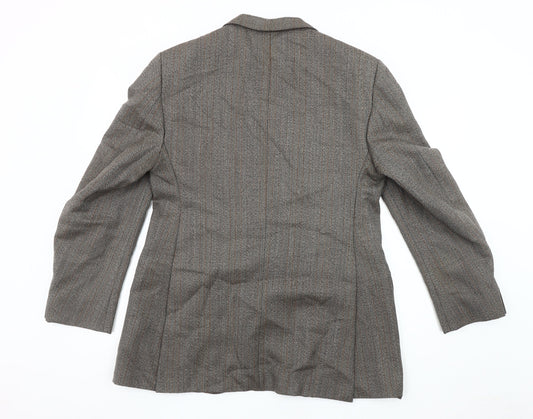 Dunn & Co. Men's Grey Tweed Blazer Jacket 42R