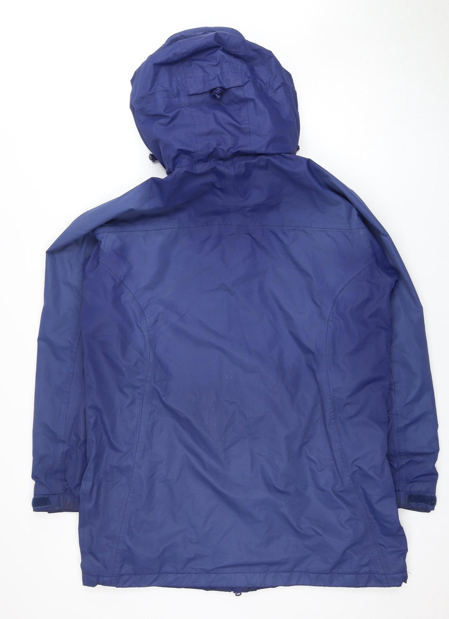 Mountain Warehouse Women's Blue Long Rain Coat Size 16
