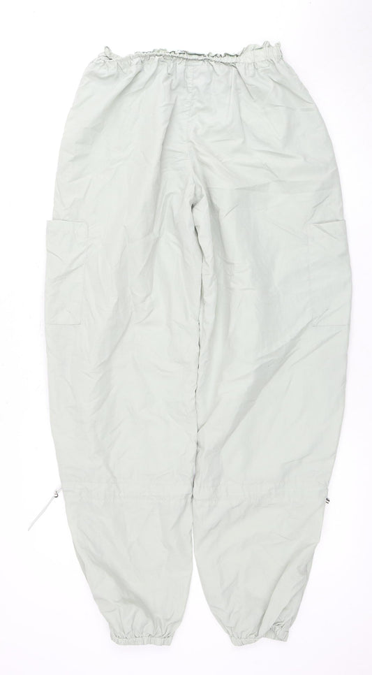 White Fox Women's Grey Windbreaker Trousers S