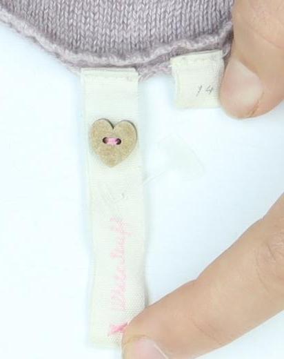 White Stuff Women's Pink V-Neck Pullover Jumper Size 14