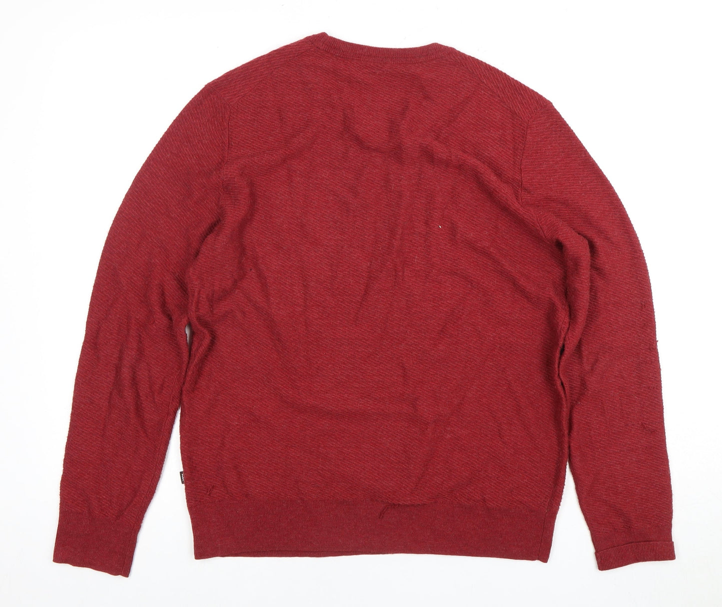 Michael Kors Men's Red Wool Pullover Jumper S