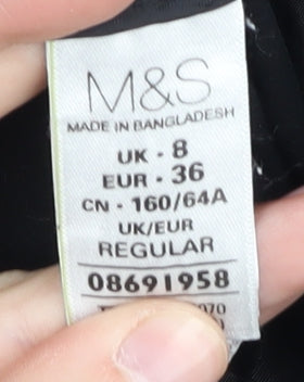 Marks and Spencer Women’s Black Trousers Size 8