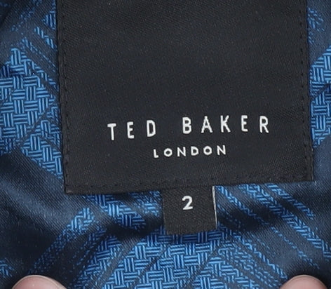Ted Baker Men's Grey Regular Fit Jacket, Size S