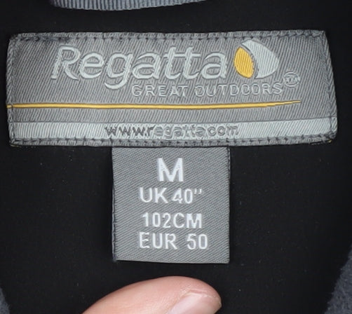 Regatta Men's Black Softshell Jacket, M, Casual Outdoor Wear