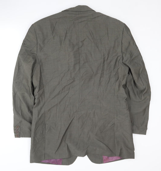 Ted Baker Men's Grey Suit Jacket Regular Fit 40R