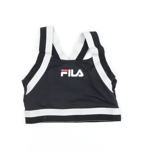 Fila Women's Black Camisole Gym Top, Size S