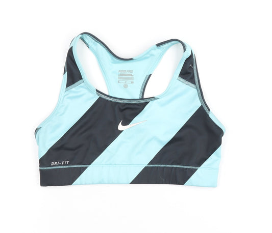 Nike Women's Blue Tank Top - Small, Athletic, Gym