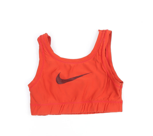 Nike Women's Red Sports Bra M - Comfy Gym Essential