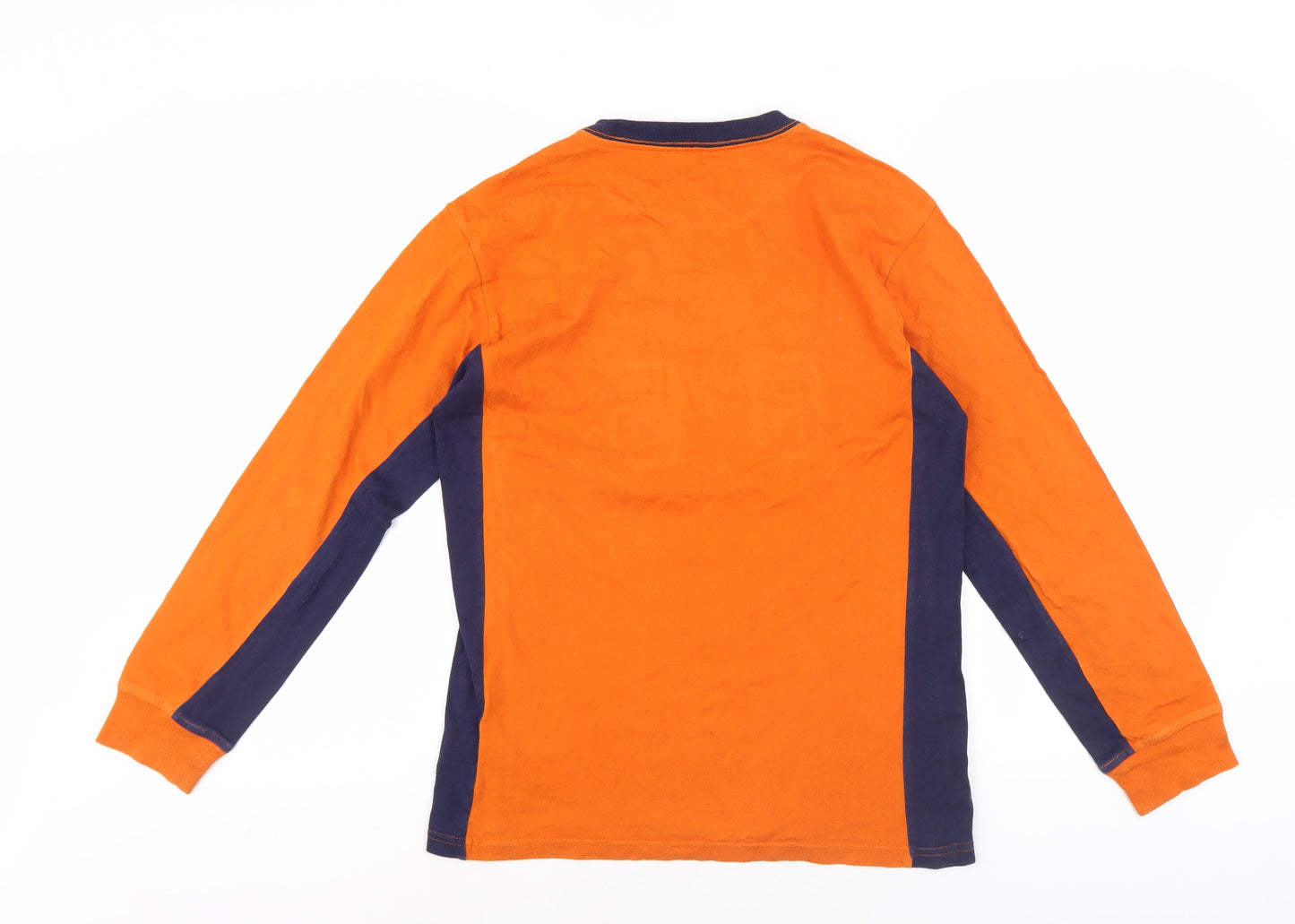 Tommy Hilfiger Teens Orange Long Sleeve T-Shirt, Size 12