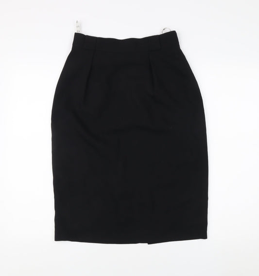 JOSEPh JANARD Women's Black Pencil Skirt Size 10