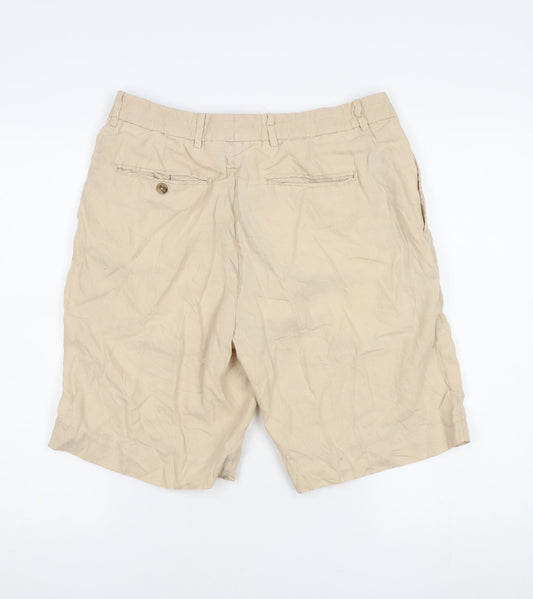 Bobby Jones Beige Chino Shorts Men Size 34
