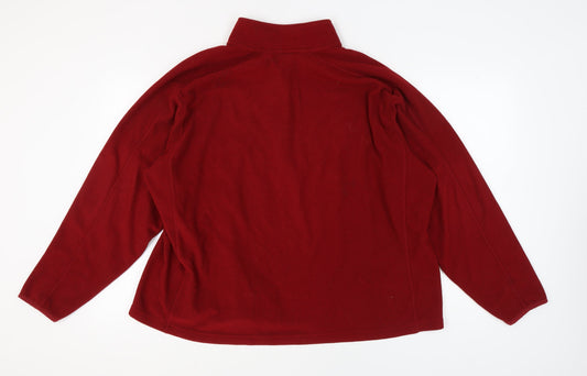 Champion Men's Red 2XL Pullover Fleece Sweatshirt