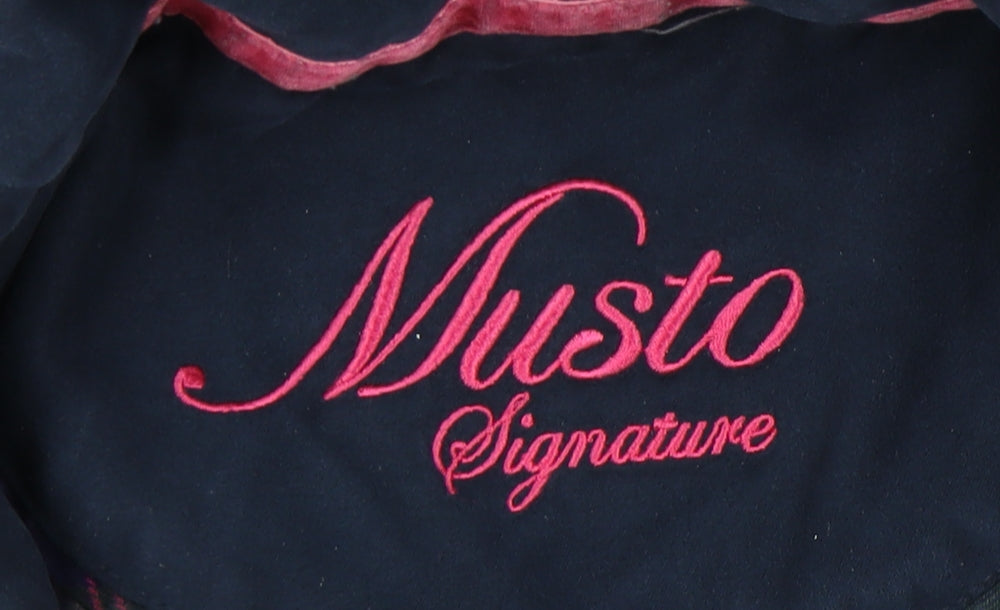 Musto Women's Blue Quilted Jacket Size 10