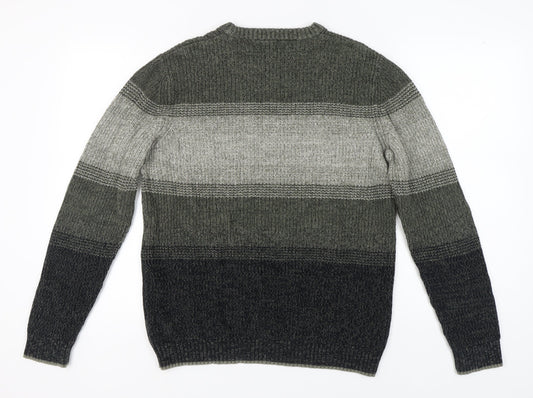 Jack & Jones Men's Multicoloured Pullover Jumper M