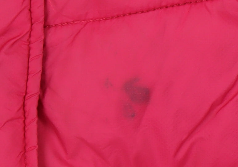 White Stuff Women's Pink Puffer Waistcoat Size 12