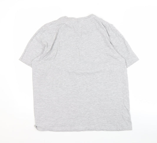 Tokyo Laundry Men's Grey L T-Shirt, Short Sleeve