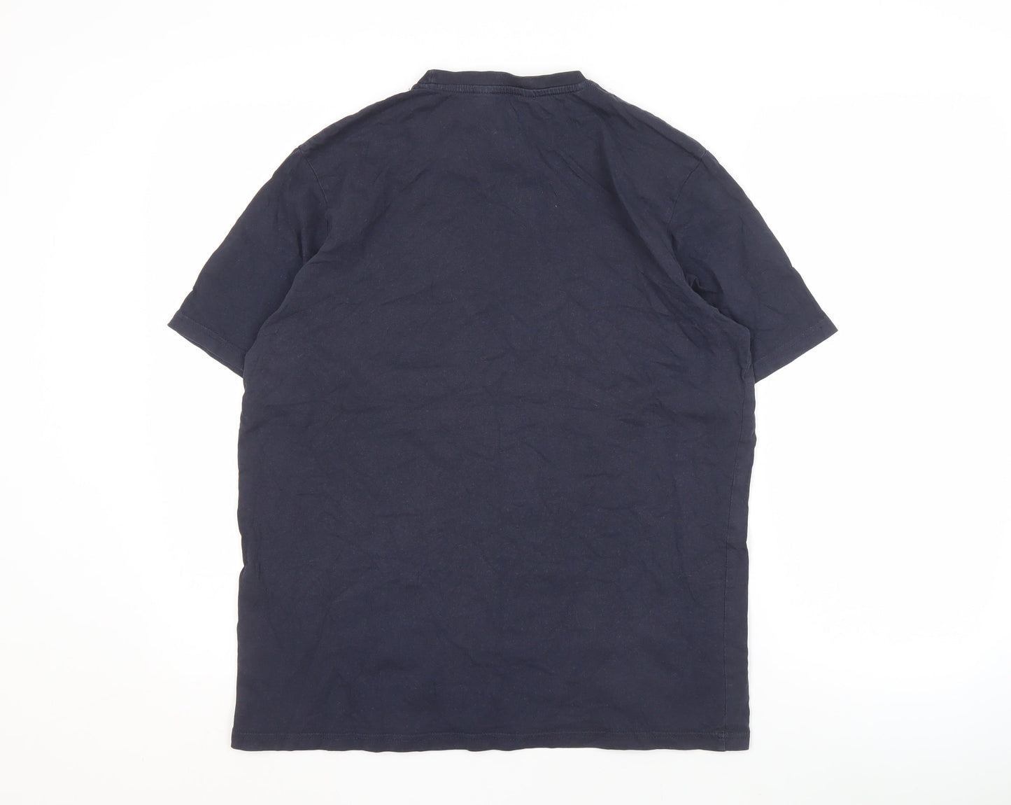 Tokyo Laundry Men's Blue Crew Neck T-Shirt Size L