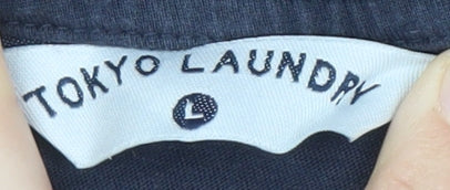 Tokyo Laundry Men's Blue Crew Neck T-Shirt Size L