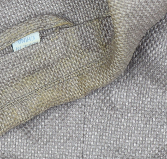 Boden Women's Grey Linen Cotton Short Jacket Size 12
