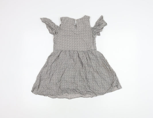 Marks and Spencer Girls Multicoloured Embroidered Dress
