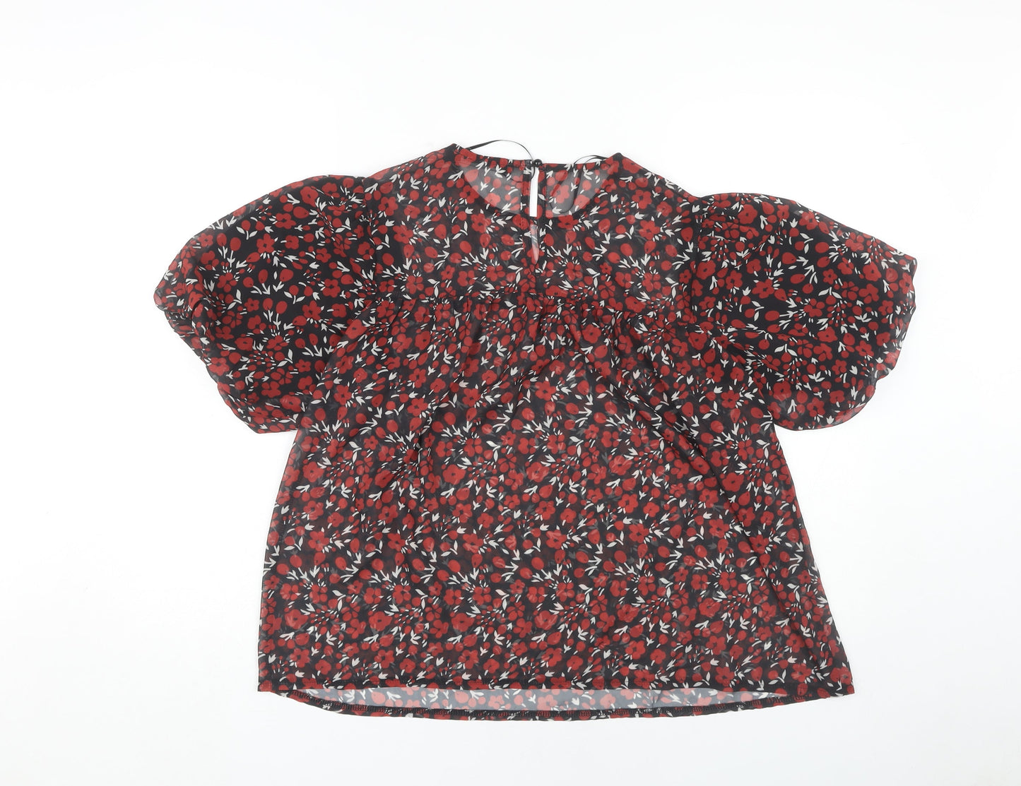 Threadbare Women's Floral Tunic Blouse, XS, Multicoloured