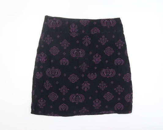 Nomads Women’s Black Size 14 Geometric Pencil Skirt