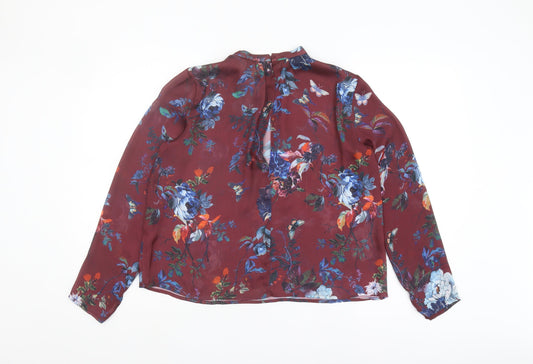 Womens UK Size 12 Stradivarius Multicoloured Blouse