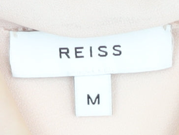 Reiss Women's Ivory V-Neck Sleeveless Top M