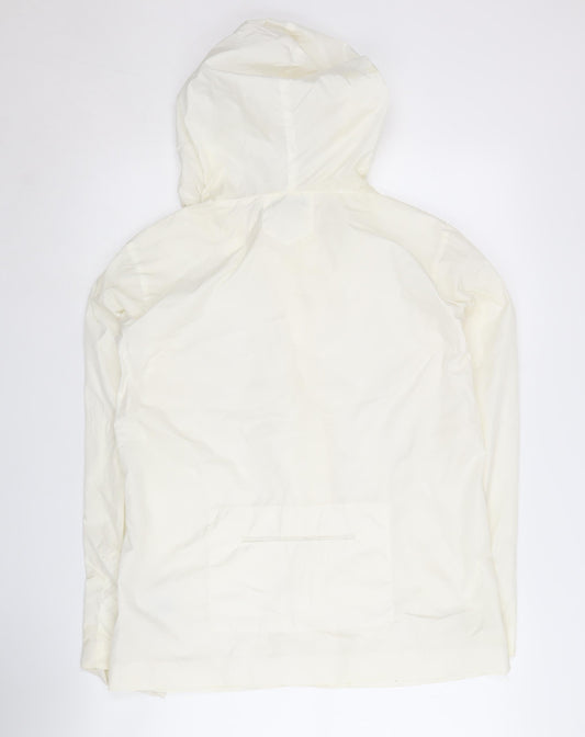 Ted Baker Women's Ivory Hooded Jacket Size 4