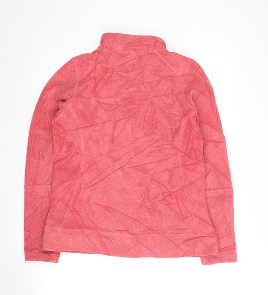TOG24 Women's Red Fleece Jacket - Size 12