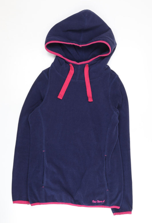 Peter Storm Women's Blue Hoodie Size 8