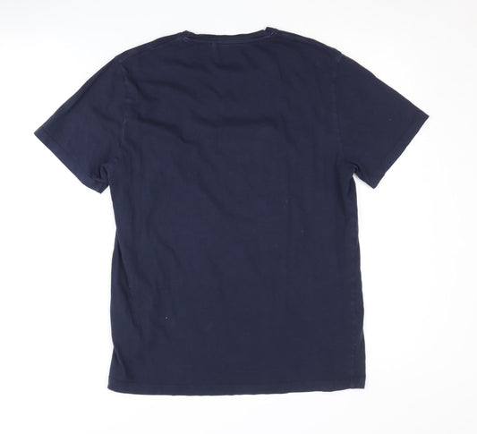 Craghoppers Men's Blue Outdoor Graphic T-Shirt M