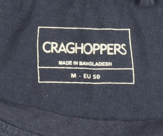 Craghoppers Men's Blue Outdoor Graphic T-Shirt M