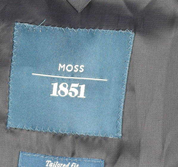 Moss 1851 Men's Blue Classic Blazer Size 40S
