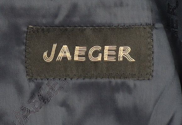Jaeger Men’s Blue Wool Blazer, Size 40R, Formal Wear