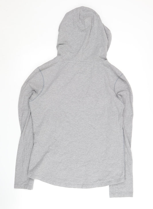 Womens UK 16 Regular White Stuff Grey Pullover Hoodie