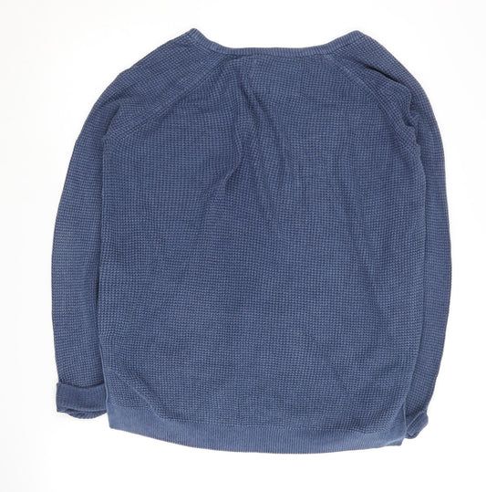 Superdry Women's Blue Pullover Jumper XS