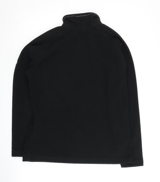 Craghoppers Women's Black Fleece Zip Sweatshirt, Size 10