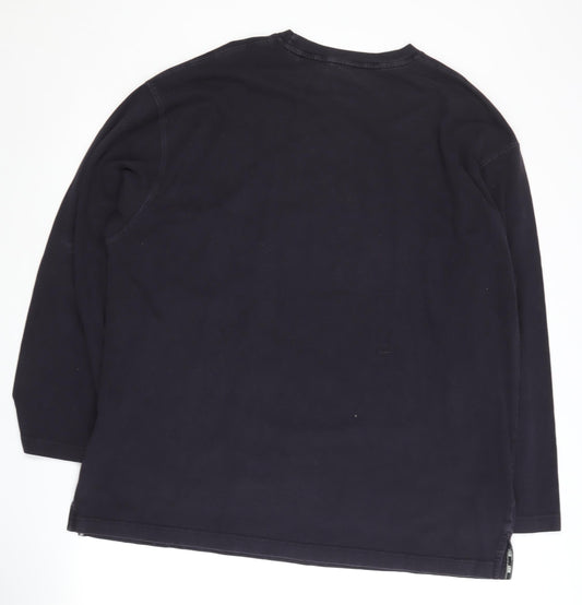 DKNY Men's Black XL Pullover Sweatshirt