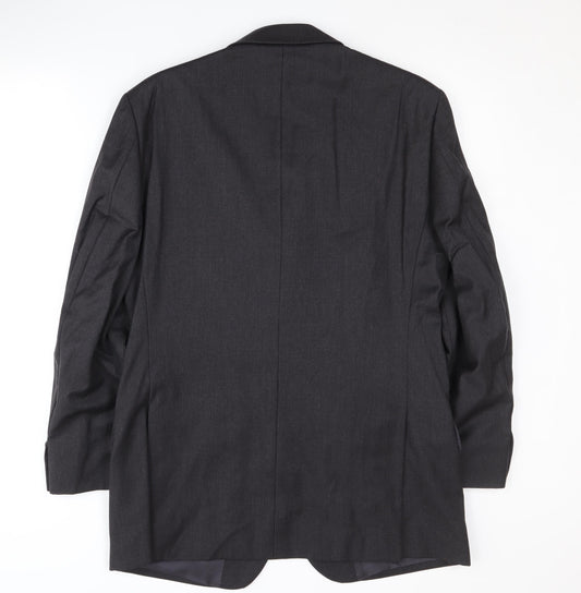 T.M.Lewin Men's Grey Suit Jacket 38S