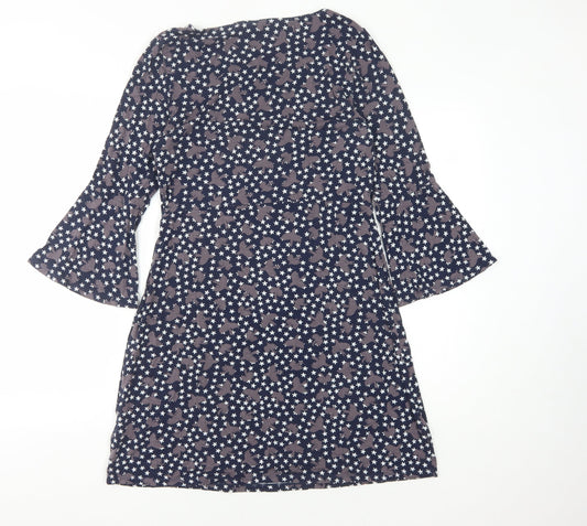Boden Women's Multicoloured 3/4 Sleeve Star Dress