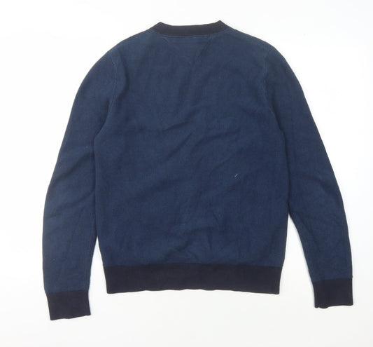 Tommy Hilfiger Men's Cardigan Blue S - Casual V-Neck