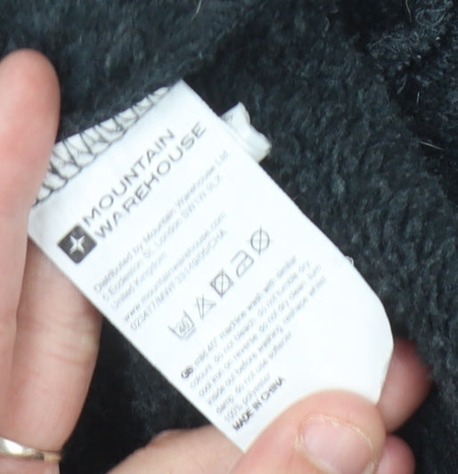 Mountain Warehouse Men's Black XL 1/4 Zip Sweatshirt