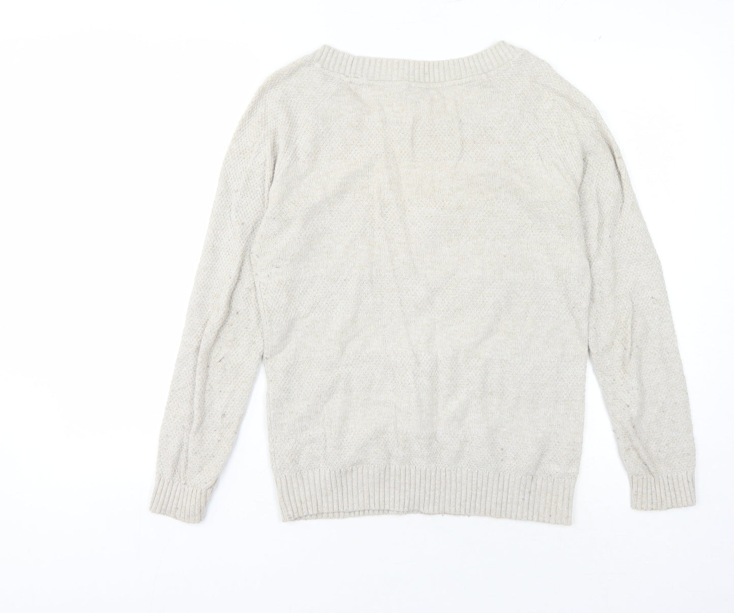 Fat Face Women's Beige Pullover Jumper, Size 10