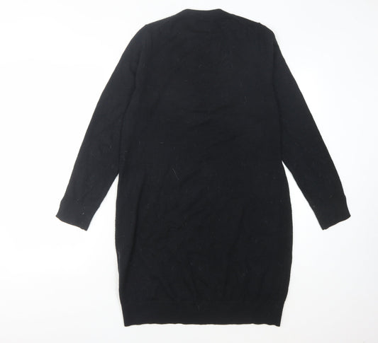 Superdry Women's Black Jumper Dress Size 12