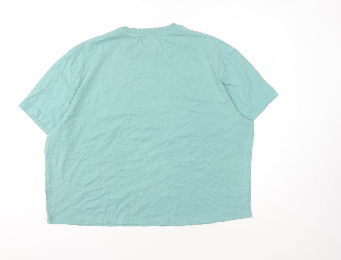 Winnie the Pooh Blue T-Shirt L Unisex Adults